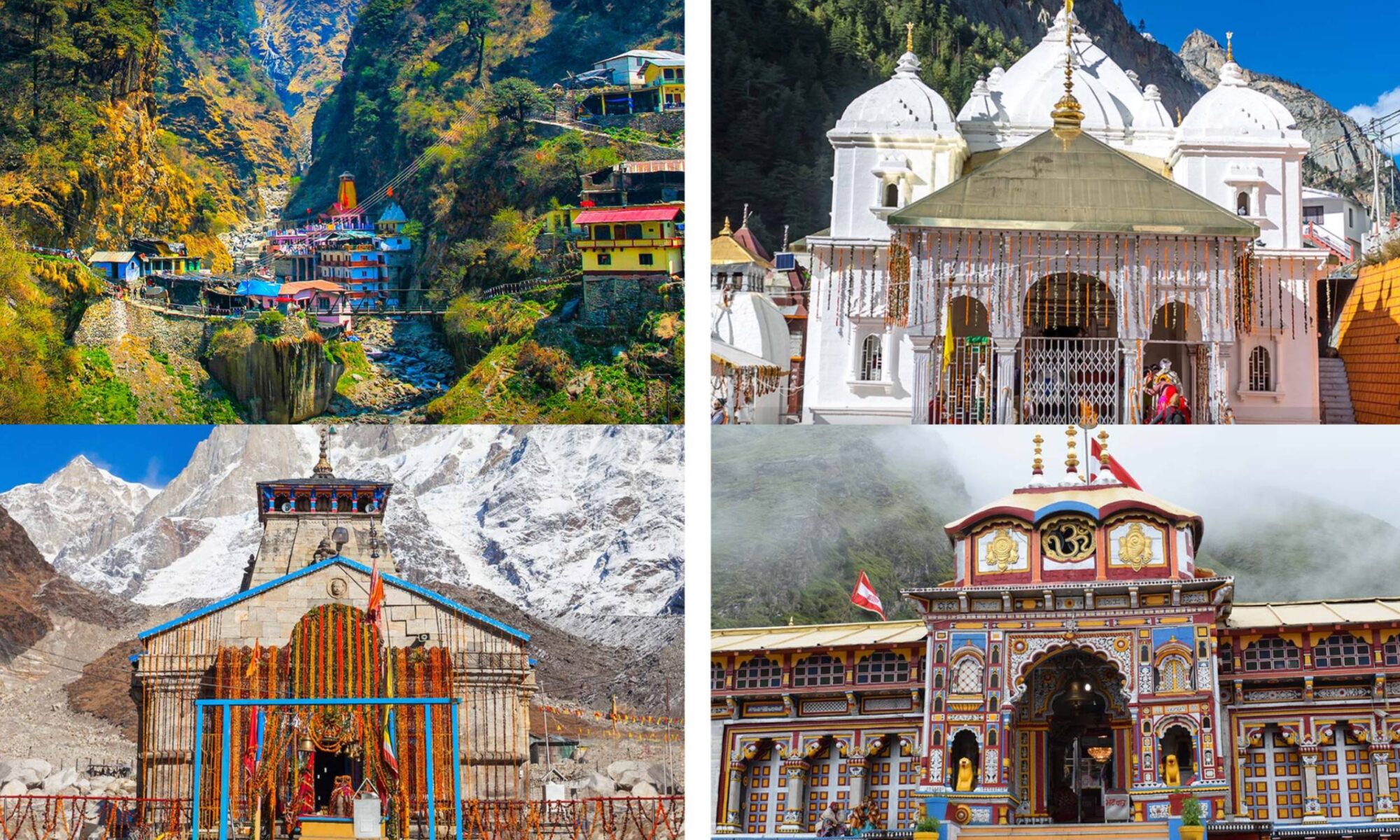 Chardham Tour Package 2024 | Yatra Cost | Book Now - Indian Temple Tour